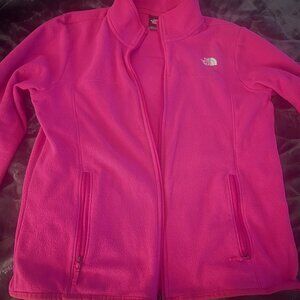 The North Face Thin Fleece (Hot Pink, MEDIUM)